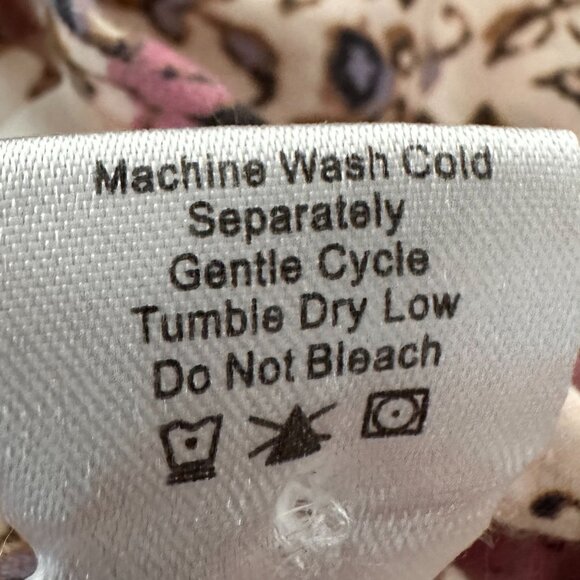 Xirena Harlyn Reversible Quilted Puffer Coat Ivory & Floral Pattern Womens Small - Picture 11 of 13